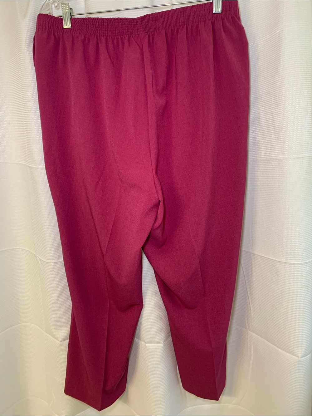 Allison Daley Straight-Leg Pants in Raspberry - Picture 5 of 5